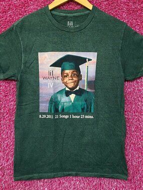 Lil Wayne Tha Carter IV Album T-Shirt Small